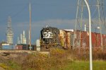 NS GP38-2 High nose Locomotive in the yard